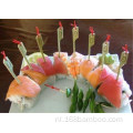 Bamboo Paddle Hamburger Sticks Sushi Food Seafood Skewers